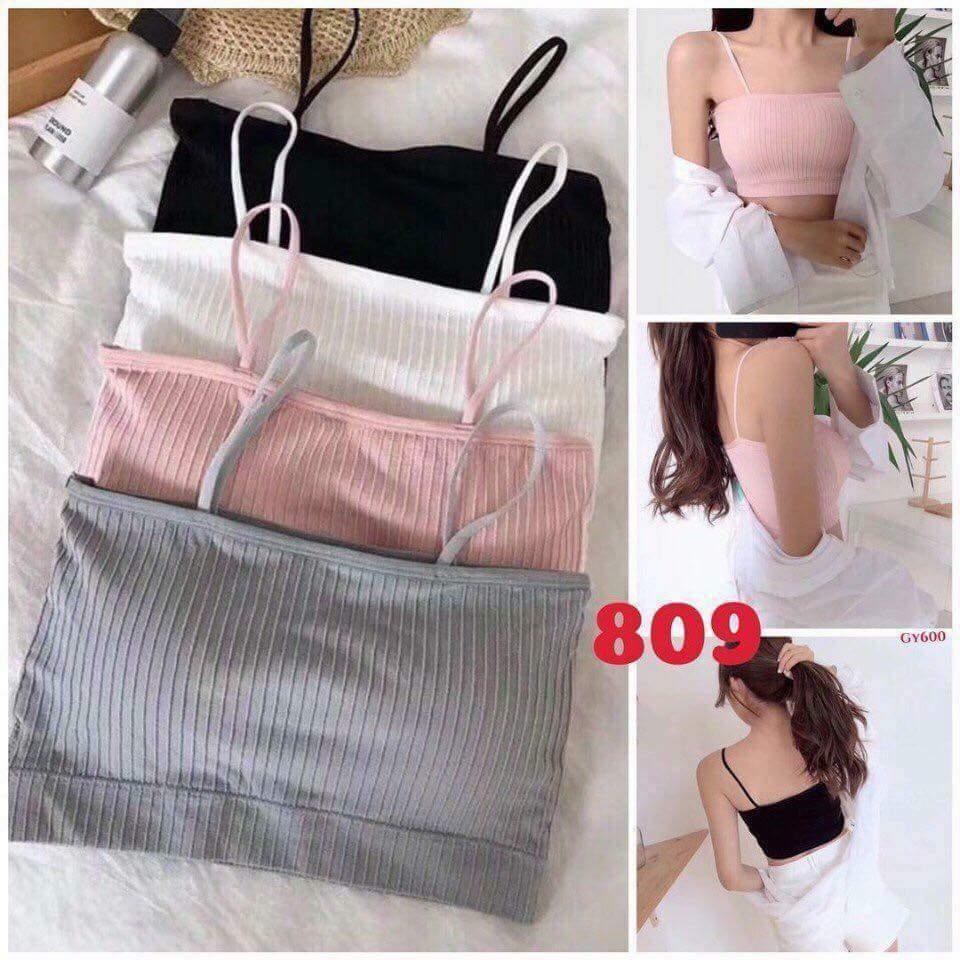Áo bra ống 2 dây có mút hàng đẹp