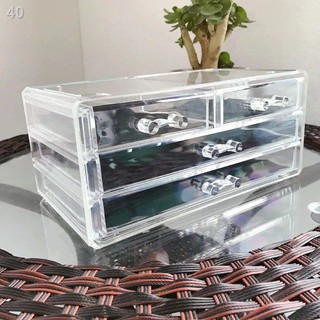 YVăn phòng phẩm Hộp đựng bút Nordic trong suốt MUJI bút, dung tích lớn, để bàn