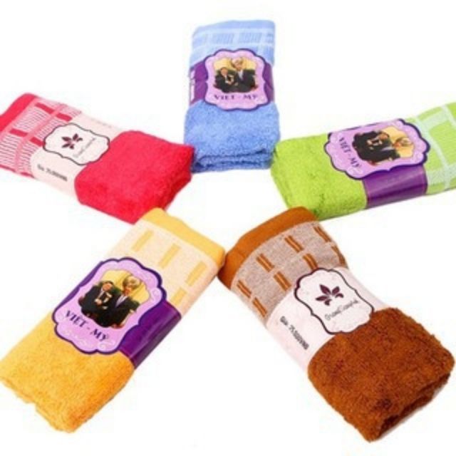 KHĂN MẶT SỢI TRE SIÊU MỀM (GIAO MÀU NGẪU NHIÊN)