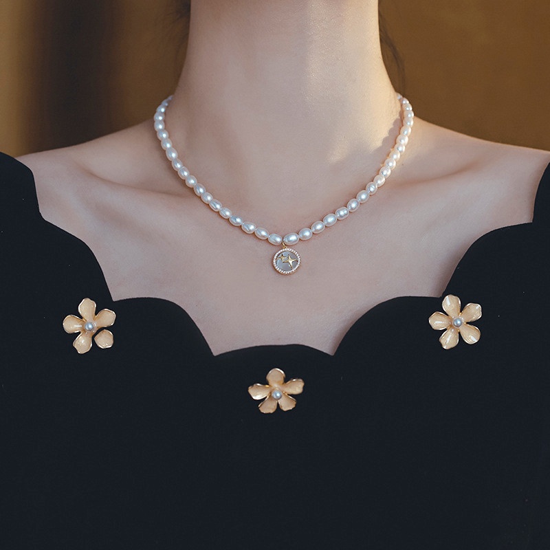 Vòng cổ Ngọc Trai Sang Trọng Cho Nữ