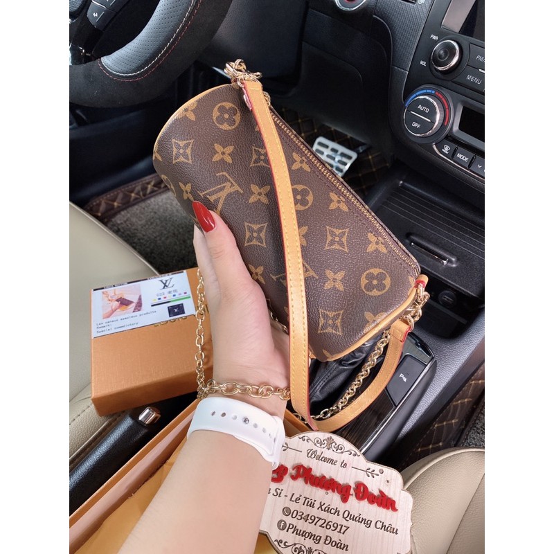 [Mã WAST10K giảm 10K đơn bất kỳ] HOT_TRỐNG_2020 Túi trống đeo kẹp nách bản 2 quai full box chuẩn