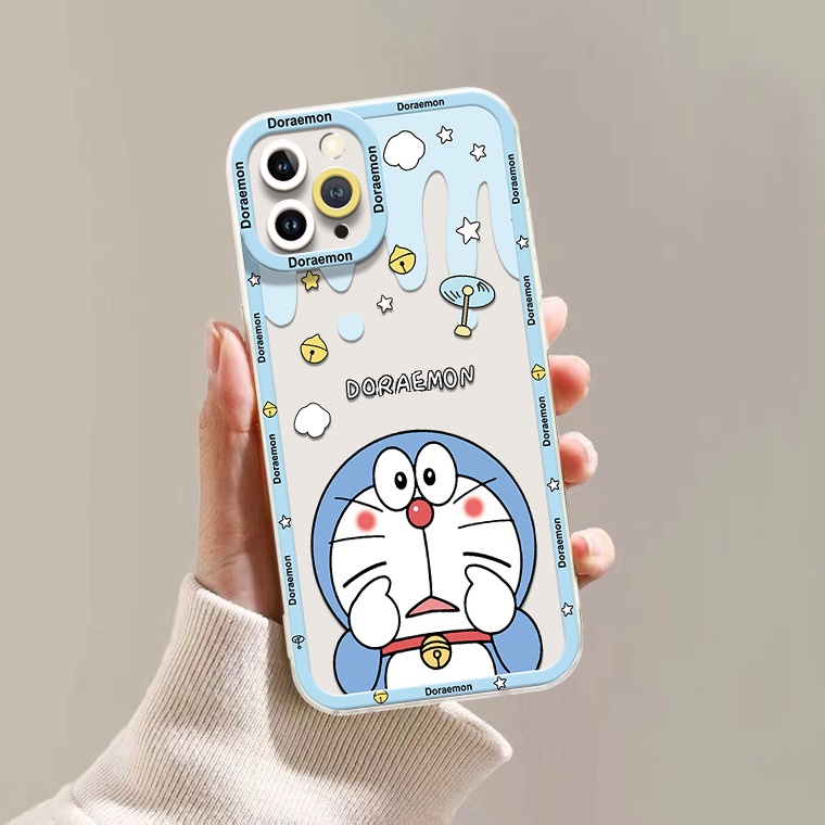Ốp Điện Thoại TPU Mềm Trong Suốt Chống Sốc In Họa Tiết Hoạt Hình Cho IPhone 14 13 12 Pro X XR XS Max 6 6S 7 8 Plus