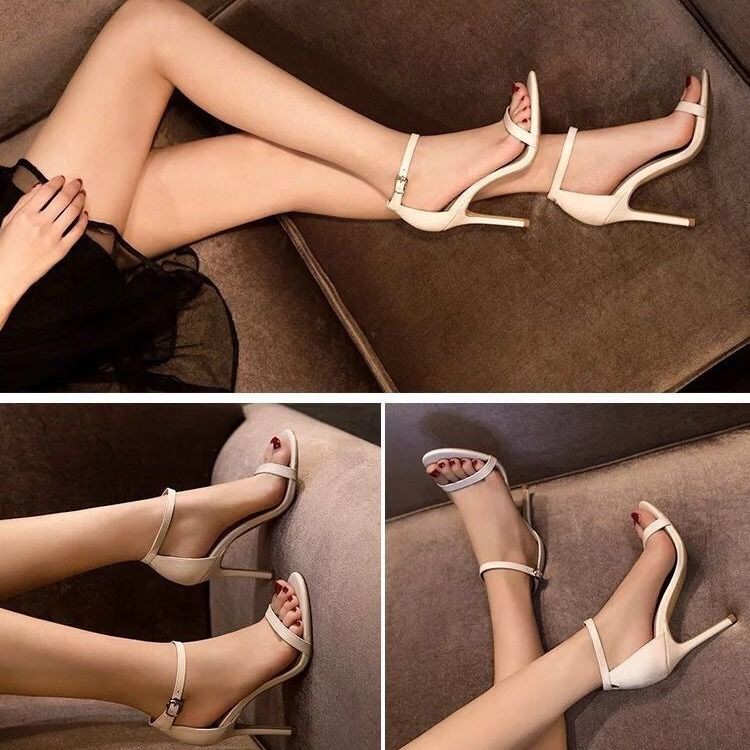 Women's high heels fashion women's shoes Korean fashion net red high heels sexy women's shoes