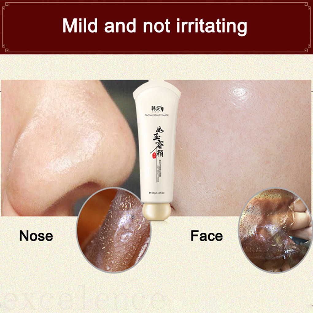 Tearing Mask Blackhead Acne Removing Skin Clean Peel Off Pores Shrink Face Cleansing Skin Care ELEN
