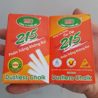 Phấn trắng không bụi mic hộp 10 viên