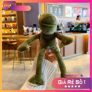 [SIÊU KHUYẾN MÃI] Móc khóa treo balo ếch bông xanh hot trend chân dài loại đẹp [X9K]