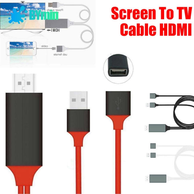 Cáp chuyển đổi HD MHL sang HDMI 1080P TV cho Samsung Galaxy S7 / S8 / S8 Plus