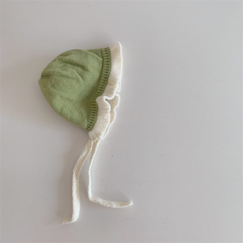 Mũ Len Dệt Kim Chống Gió Giữ Ấm Tai Thời Trang Thu Đông Dành Cho Trẻ Em