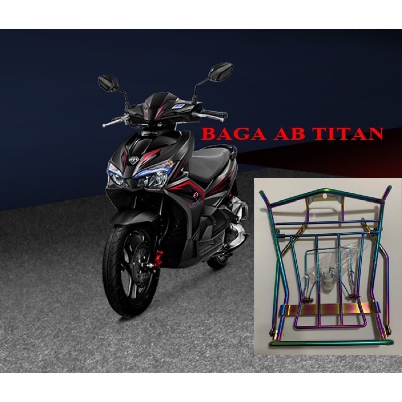 Baga Ab 2020-2021 , Baga Airblade  Titan 7 màu thép 10ly siêu chắc