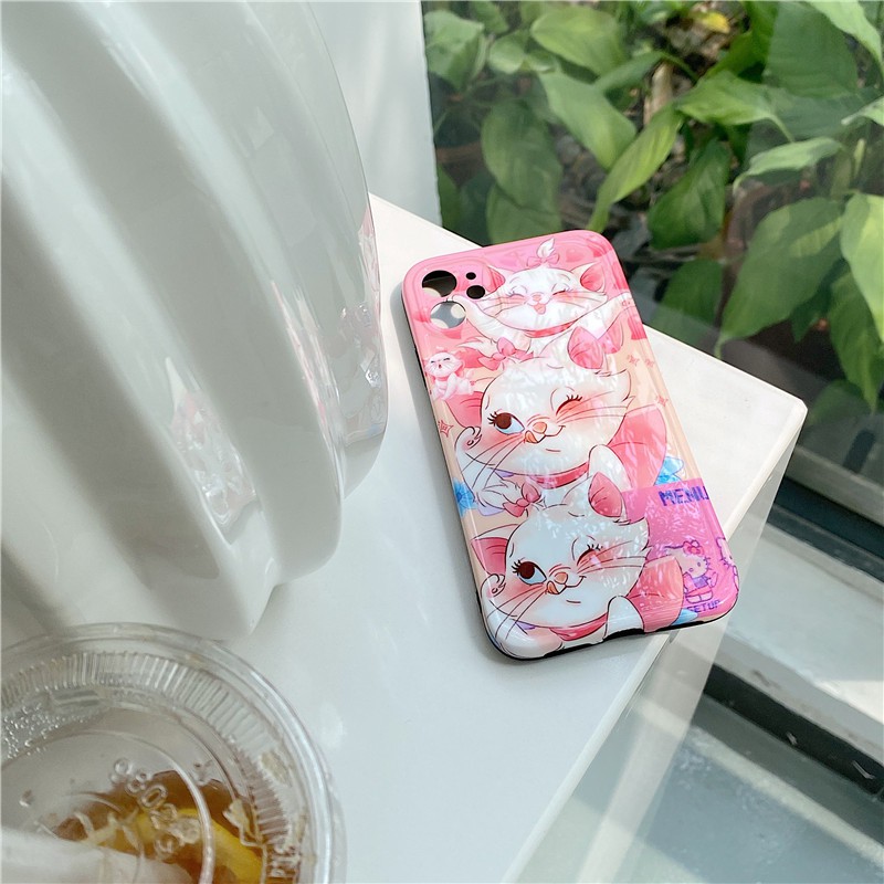 Ốp lưng iPhone iPhone 11 Pro Max / iPhone12 / Ốp lưng iPhone X / iPhone 7 Plus / iPhone 8 / iPhone 6 / iPhone 11 Ốp lưng TPU Mary cat chống rơi