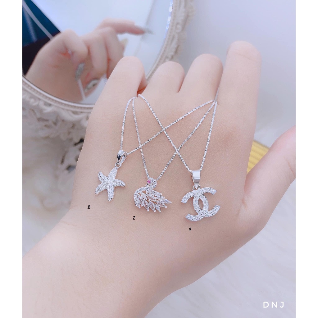 Dây chuyền nữ - dây chuyền bạc ta nhiều mẫu - Thanh