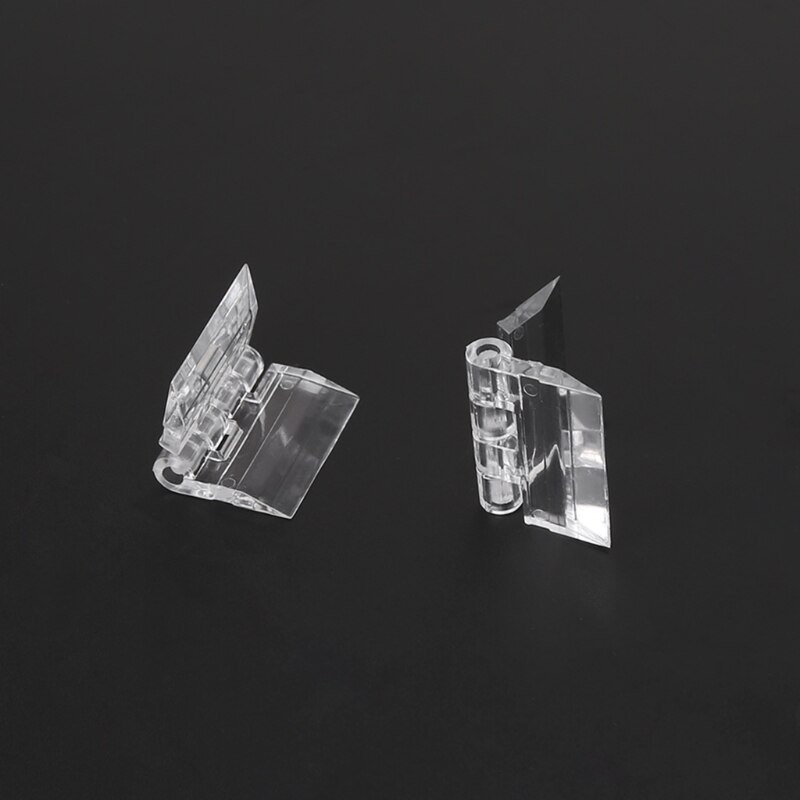 Bản lề nhựa mica trong suốt 2.5cm dùng làm hộp mica,thùng phiếu