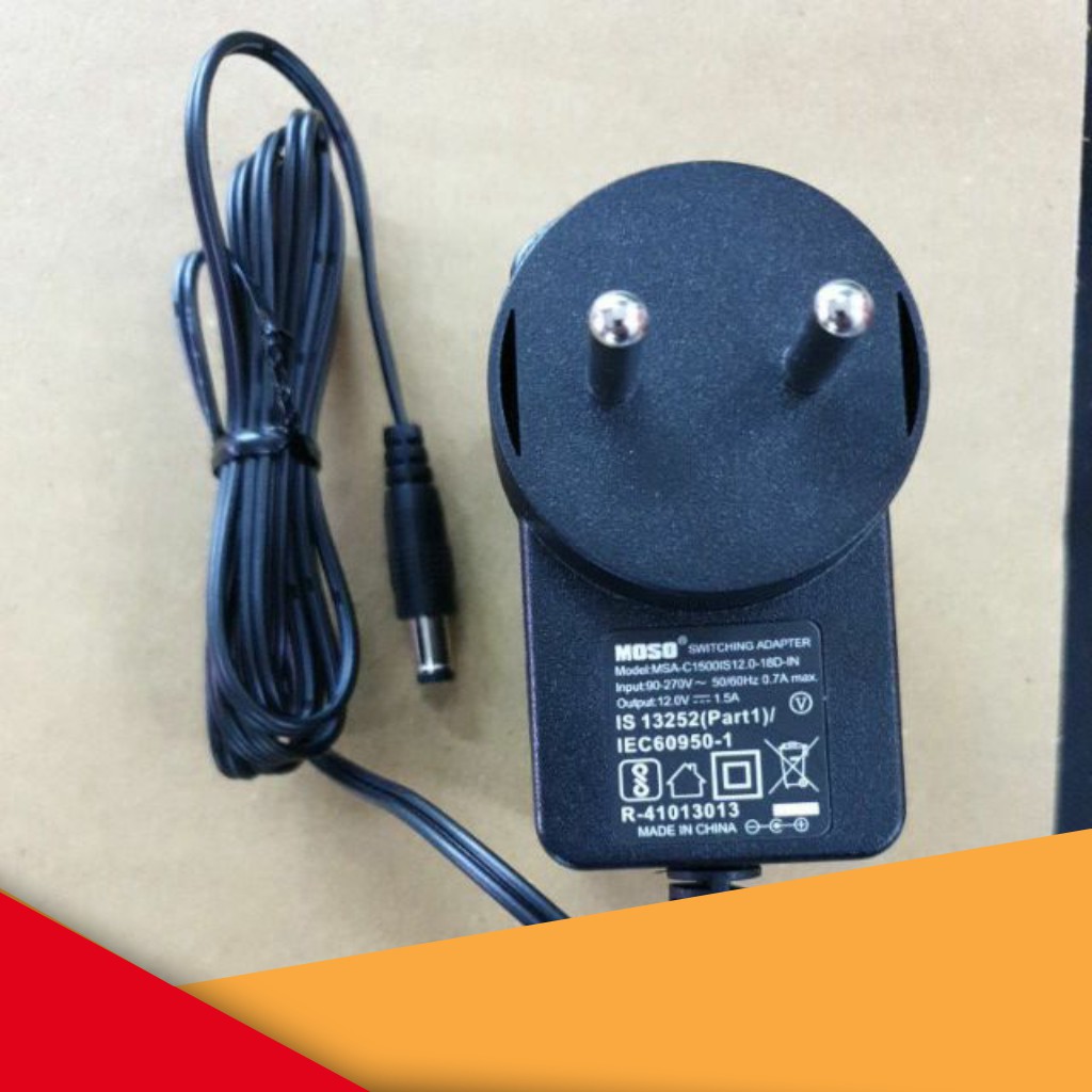 Nguồn 12v 1.5a Moso