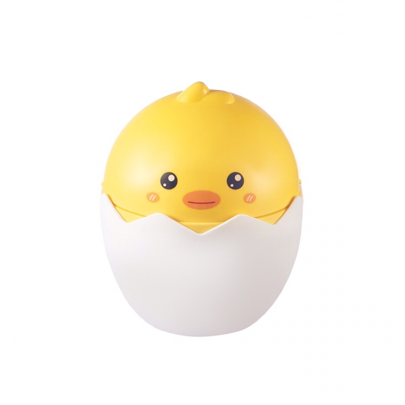 Thùng rác mini -để bàn SALE Thùng rác nhựa hình gà dễ thương đa năng -Decor bàn học Thùng đựng rác