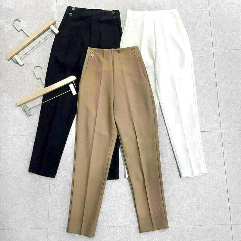 QUẦN BAGGY 4 KHUY CHO NỮ