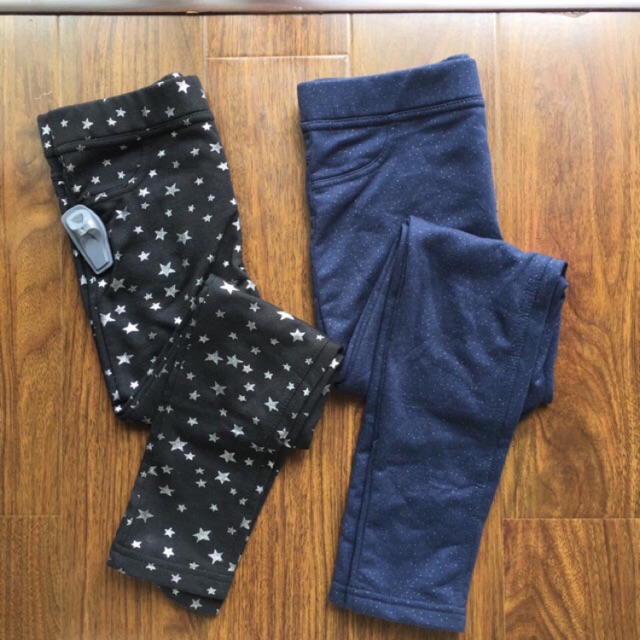 Quần legging Lefties sz 7/8 (màu đen sao)