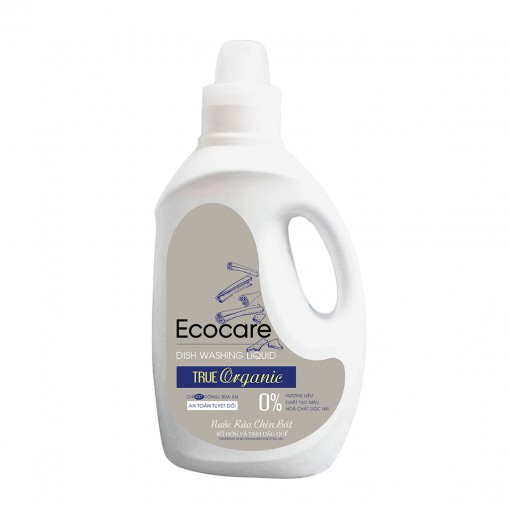 Nước rửa chén  ECOCARE hữu cơ Bồ hòn tinh dầu Quế 1000ml