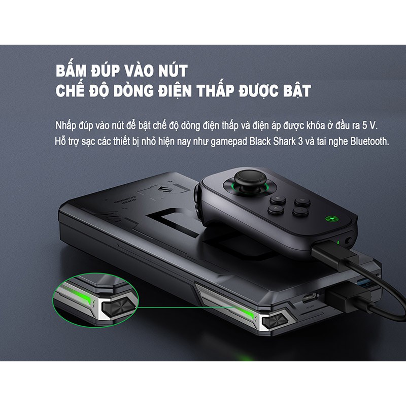 Pin sạc dự phòng Xiaomi Black Shark 20.000Mah