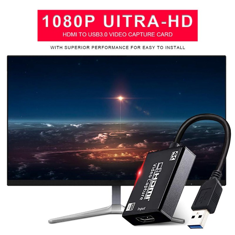 Card Ghi Hình 4k 1080p Hdmi Sang Usb 3.0