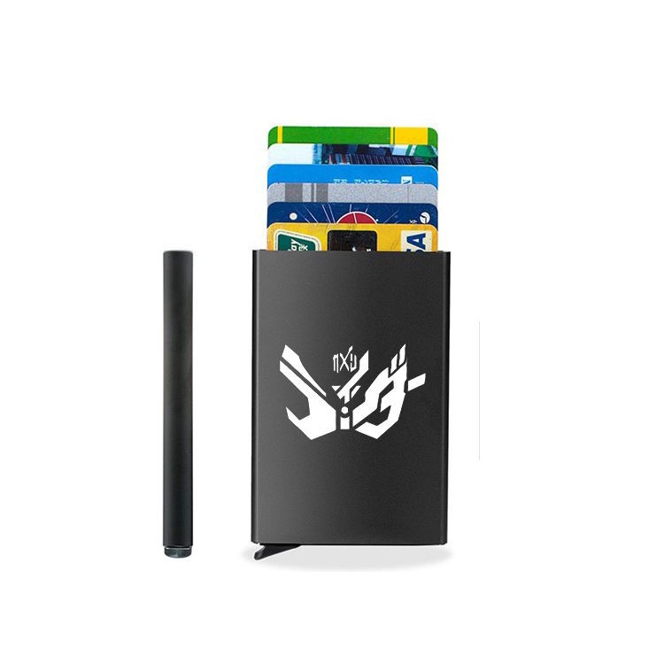 Ví Đựng Thẻ Bằng Kim Loại Họa Tiết Kamen Rider Dragon Tooth Dragon Rider