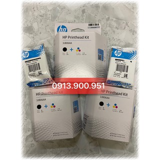 2 Đầu phun đen và màu in phun HP GT53-GT52 3JB06A -Dùng cho máy Hp 5800 / 5810 / 5820 HP Ink Tank 115 / 315  / 415