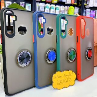 Ốp lưng Realme 5/5i/5S/C3/6i viền màu