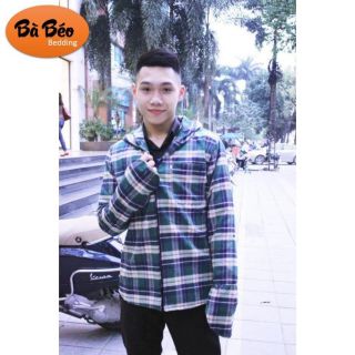 Áo Chống Nắng Loại 1🔥FREE SHIP🔥Áo Chống Nắng Kẻ Caro - Chất Liệu Kaki Mềm - Thoáng Khí - Làm Mát - Loại 1 Lớp