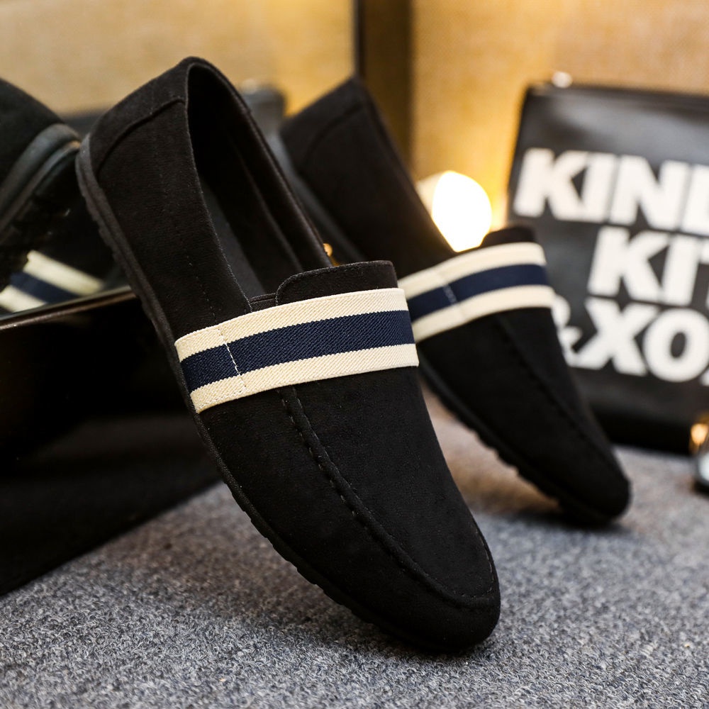 Giày Lười Nam Thoáng Khí Chống Trượt Mẫu Mới 2021