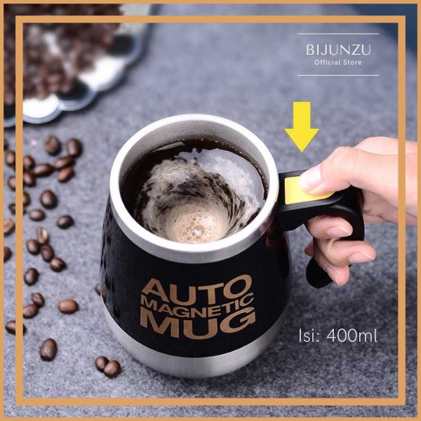 Cốc Khuấy Cà Phê Tự Động Dung Tích 400Ml Chất Lượng Cao