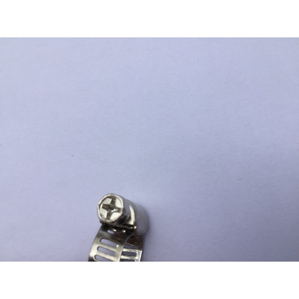 Combo 5 đai xiết inox (9mm- 16mm) cổ dê- vòng đai xiết inox dùng xiết ống 9mm- 16mm