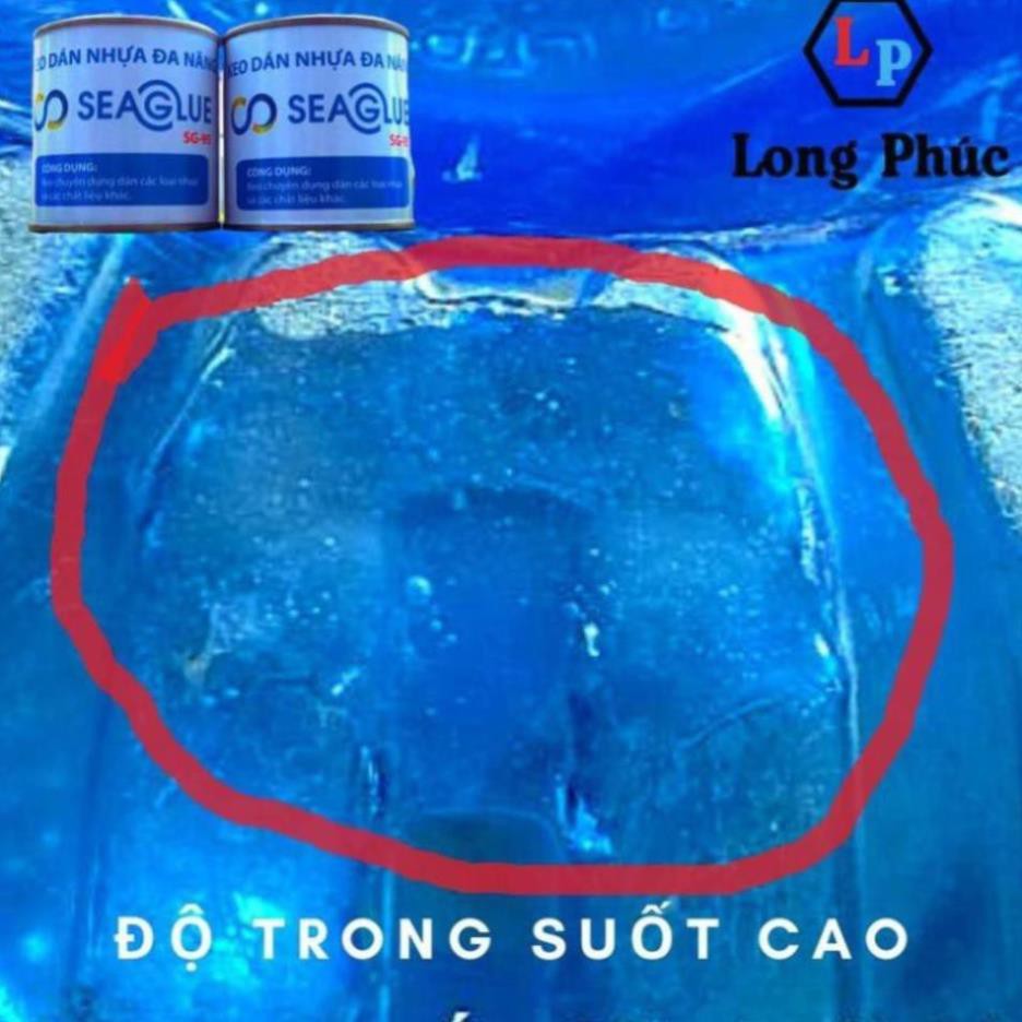 [FreeShip50k] 1 lọ Keo Dán Bình Nước Seaglue SG-95|Trong Suốt, Chịu Nước, Chịu Nhiệt, Dính Chắc|Lọ 300gr|Long Phúc