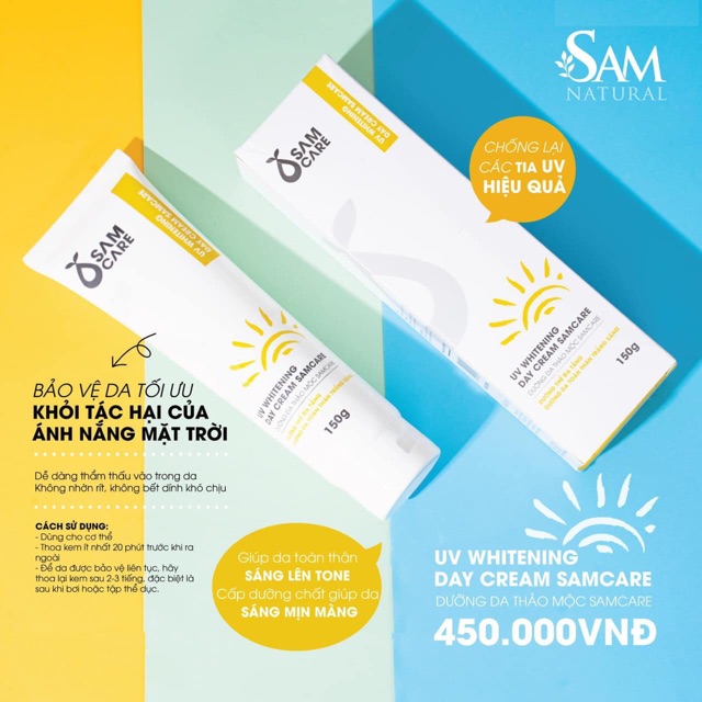 Kem dưỡng da chống nắng Samcare