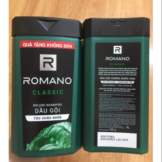 Dầu gội Romano 150g