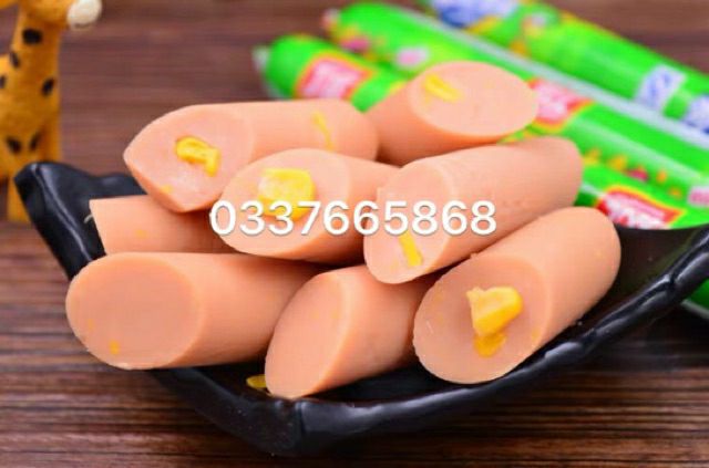 5 Chiếc Xúc Xích Ngô Xanh Que Dài