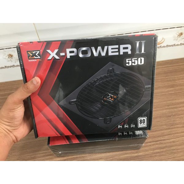 Nguồn máy tính XIGMATEK X-POWER II 550 | Hàng chính hãng bảo hành 36 tháng lỗi 1 đổi 1