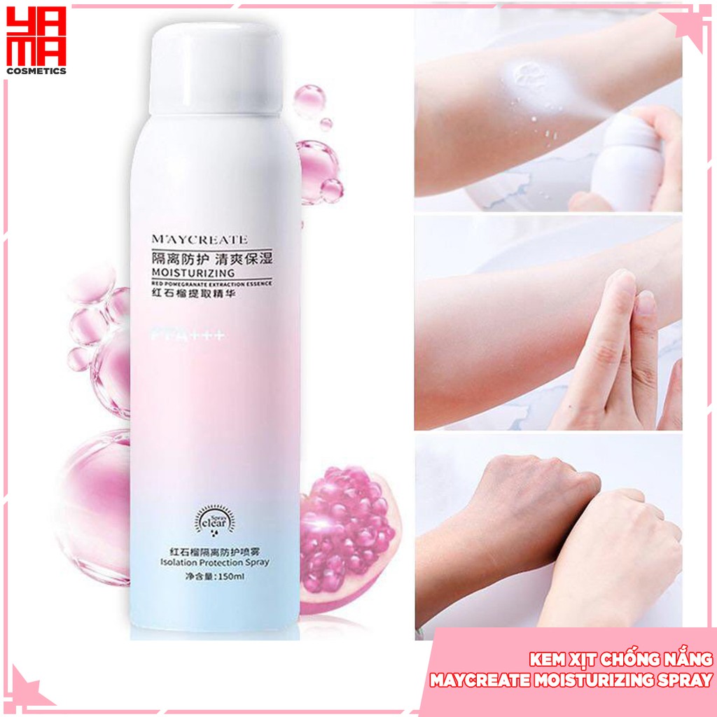 Kem Xịt Chống Nắng Dưỡng Trắng Da