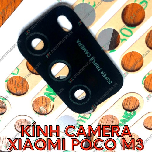 Mặt kính camera xiaomi poco m3