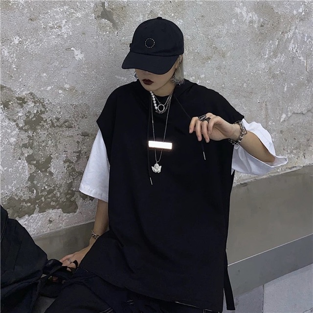 Áo hoodie sát nách phản quang | BigBuy360 - bigbuy360.vn