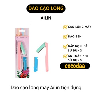 Tỉa lông mày - Dụng cụ dao cạo lông mày Ailin sắc bén dễ sử dụng 2697 [FREESHIP]