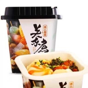 lẩu cốc cá viên