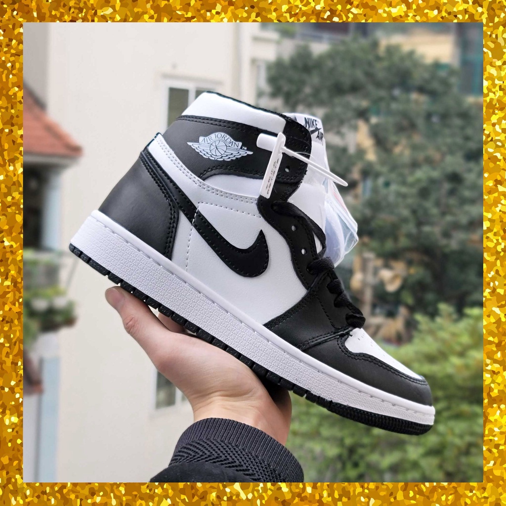 Giày Thể Thao Jordan Panda High Cao Cấp Fullbox