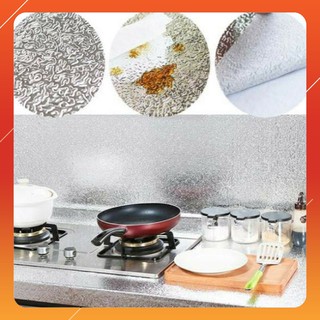 Cuộn Giấy Bạc Dán Bếp Chống Thấm - Chống Cháy  (dài 1.2m X cao 0.6m)