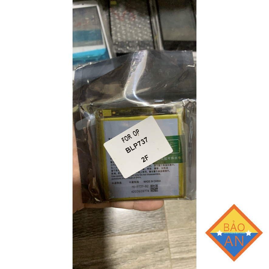Pin điện thoại reno 2f zin mã pLp 737 có bao test