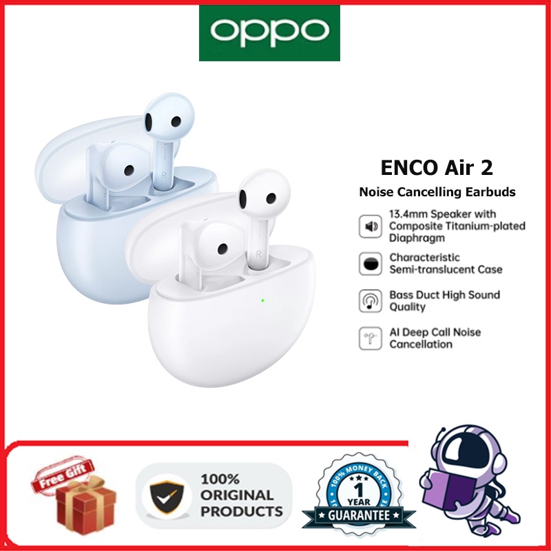 Tai Nghe Bluetooth Không Dây OPPO Enco Air 2 IPX4 Chống Nước Giảm Tiếng Ồn