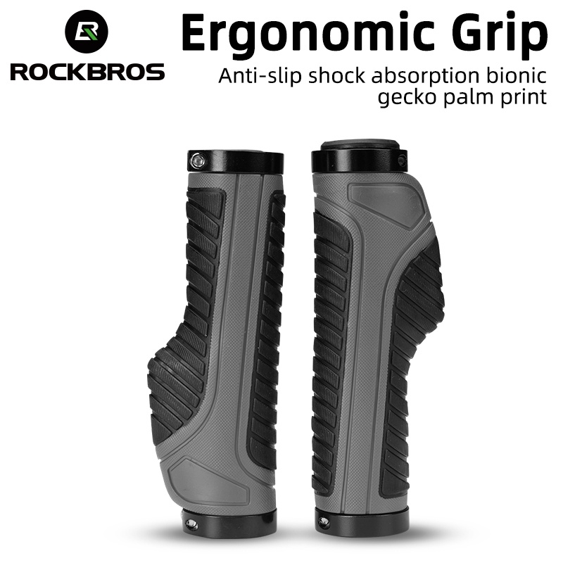 Tay nắm ROCKBROS bằng cao su mềm chống trượt hấp thụ sốc cho xe đạp MTB