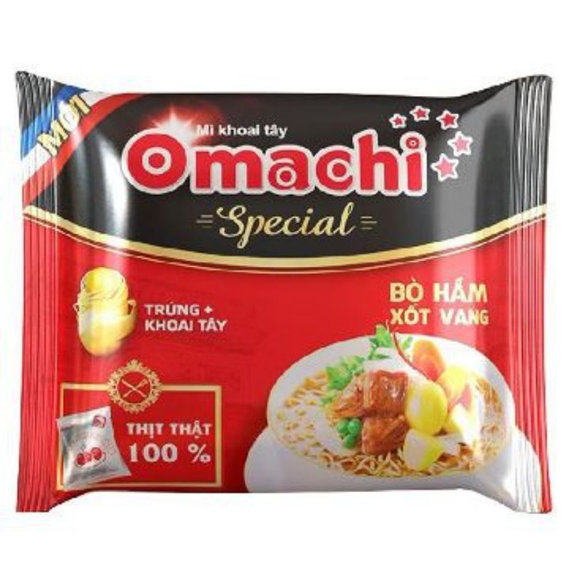 Mì Omachi Special Xốt Bò Hầm 92g