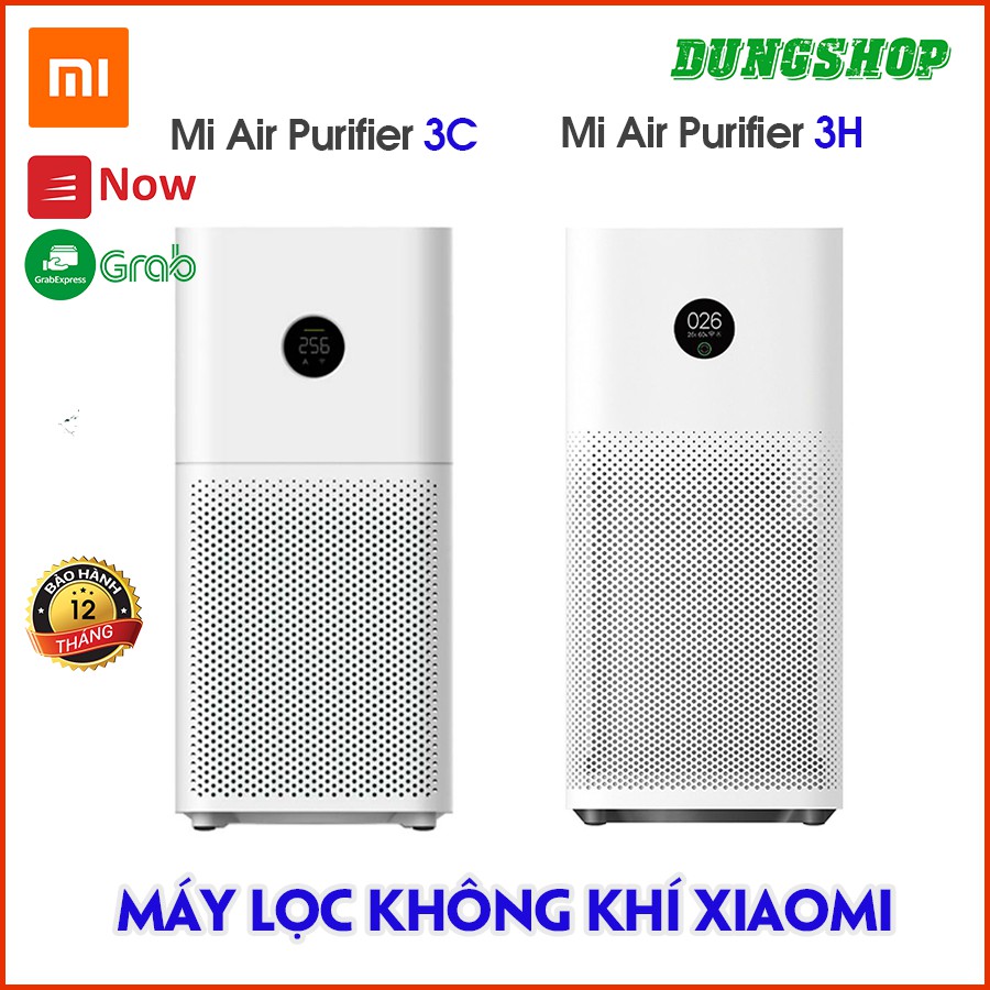 [BẢN QUỐC TẾ] Máy lọc không khí Xiaomi Mi Air Purifier 3H/3C - BẢO HÀNH 12 THÁNG CHÍNH HÃNG.