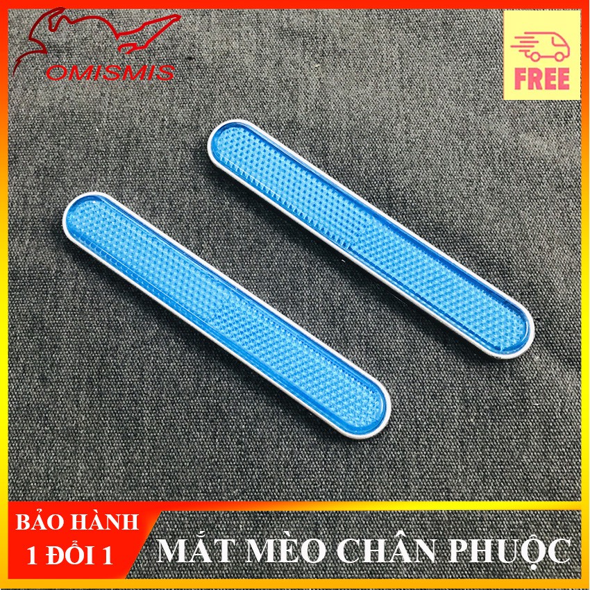 [SALE SỐC] TEM TRANG TRÍ XE MẮT MÈO PHẢN QUANG DÁN CHÂN PHUỘC HOẶC ĐƯỢC NHIỀU VỊ TRÍ TRÊN XE