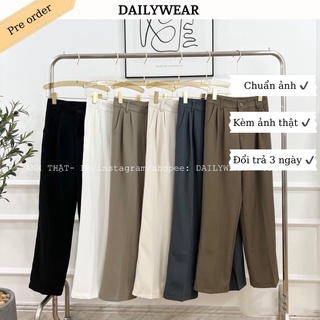 Quần tây ống suông đứng form style Hàn m50-m56