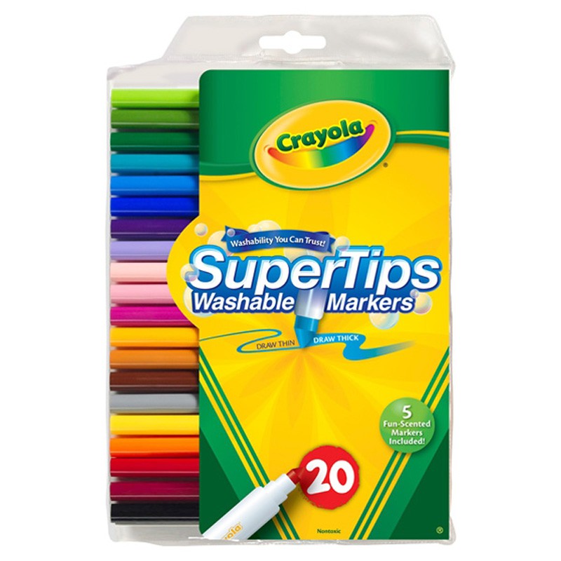 Bút Marker Crayola Supertips bán Lẻ